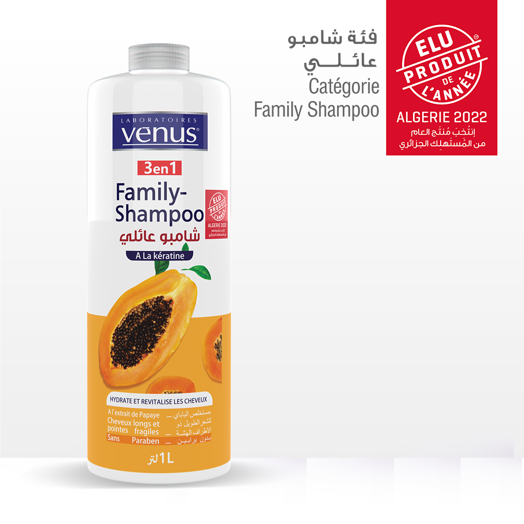 Family Shampoo PAPAYE 1L